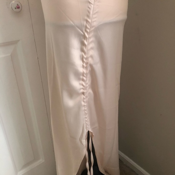 Nude Peach Evening Gown - Picture 7 of 12